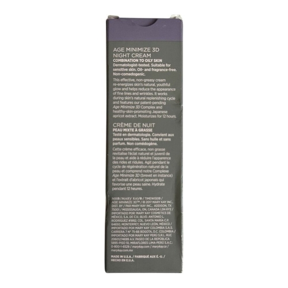 Mary Kay Timewise Age Minimize 3D Conbination To Oily Skin Night Cream - Picture 4 of 6